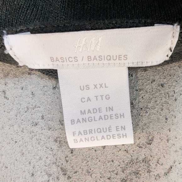 Women's Super Soft Long sleeve Cardigan Green H&M Size XXL - Picture 6 of 14